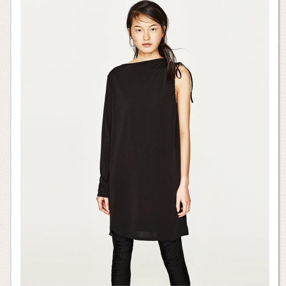 Zara Dresses & Skirts - NWT Zara OneSleeve Asymmetrical Dress